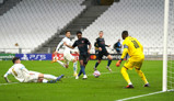 JOB DONE: Raheem adds some gloss to the scoreline as City move clear at the top of Group C