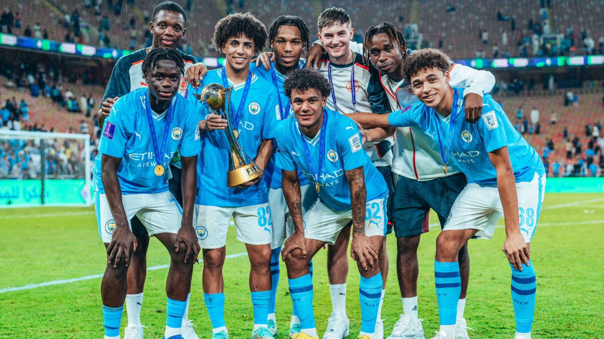 YOUNG GUNS: Hamilton was just one of a phalanx of Academy graduates who made the trip to Saudi Arabia.