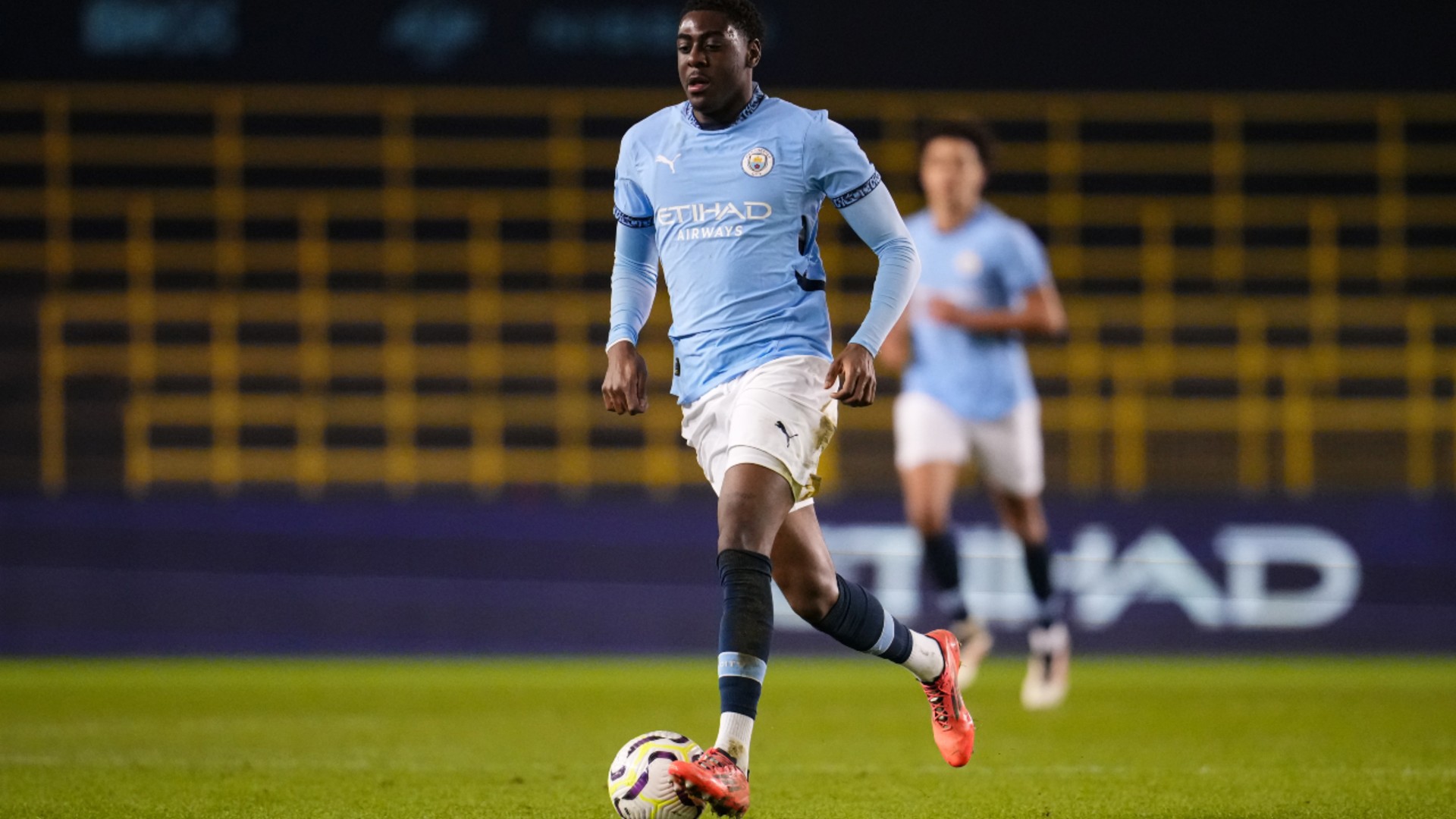 FOCAL POINT: Divin Mubama led the City attacking line in impressive fashion