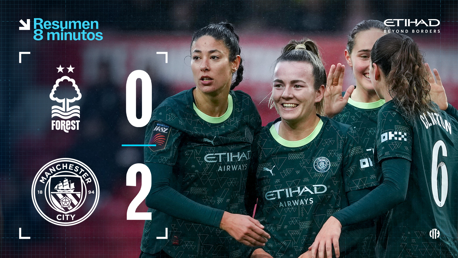 Forest 0-2 City: resumen extendido