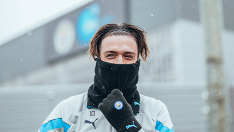 Treino: neve no CFA!