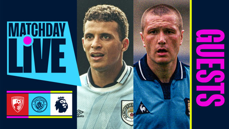 Bournemouth v City: Curle and Howey our Matchday Live guests 