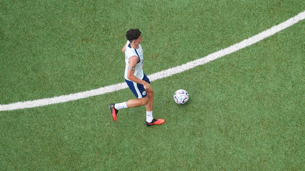 Foden on the ball....