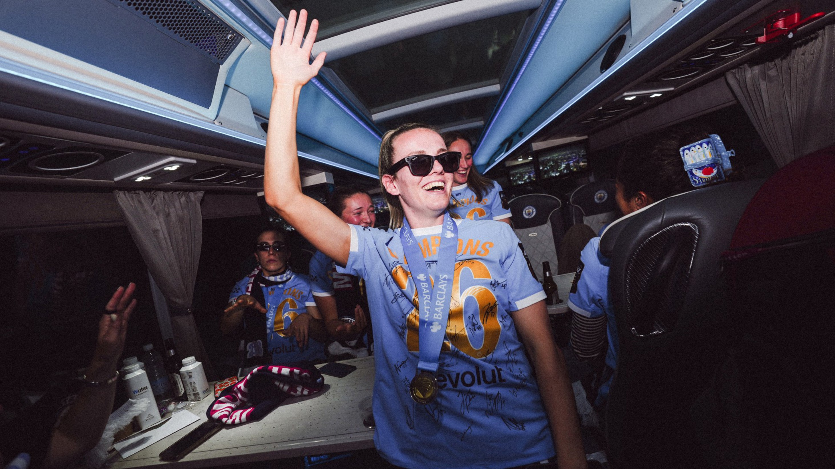 Wsl Bus Gallery: City bring the WSL title back to Manchester!