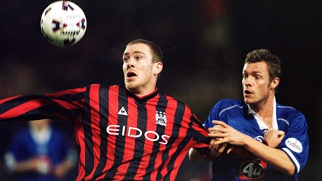 Richard Dunne's combined City and Everton XI