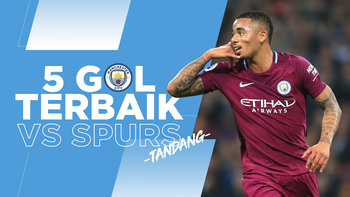 5 Gol Terbaik City di Markas Spurs