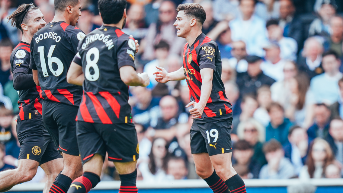 MAIN MAN: Alvarez feels the love!