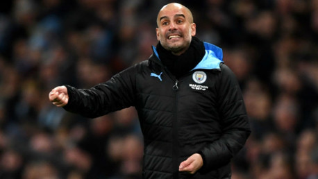 Guardiola en lice pour être manager du mois