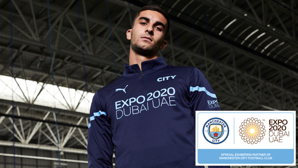 Manchester City unveils Expo 2020 Dubai as new training kit partner 