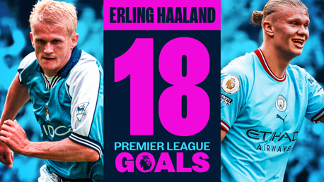 Erling equals Alfie's Premier League goals tally