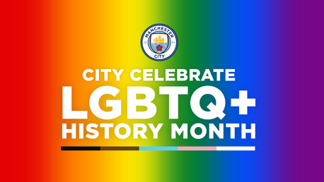Manchester City celebrates LGBTQ+ History Month