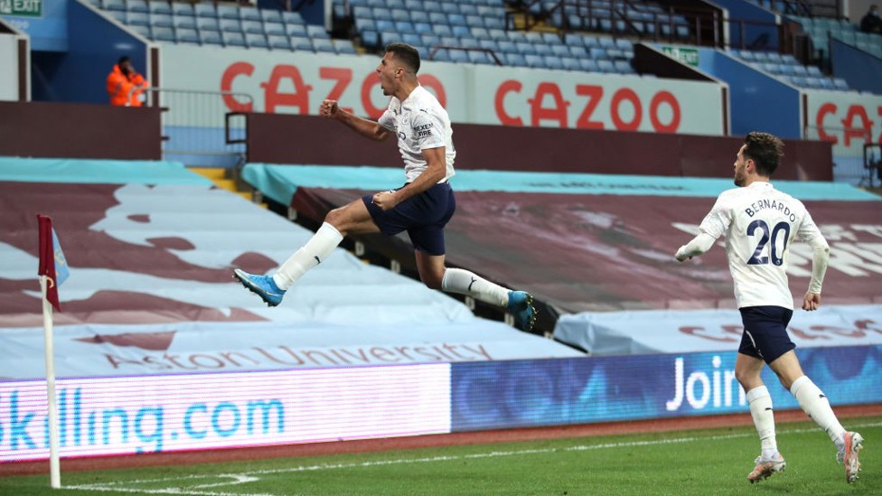 FLYING HIGH : Now that is how you celebrate a goal!