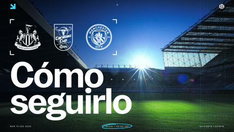 Newcastle v City: horarios y TV