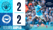 City 2-2 Brighton: resumen amplio