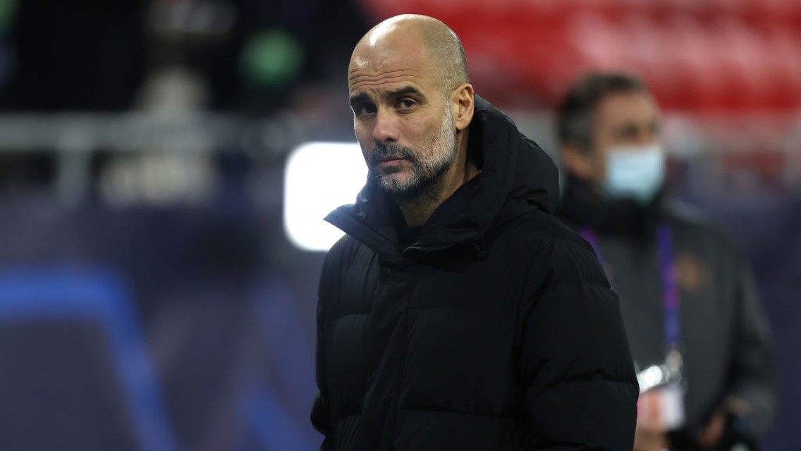 Pep urges caution as City power on