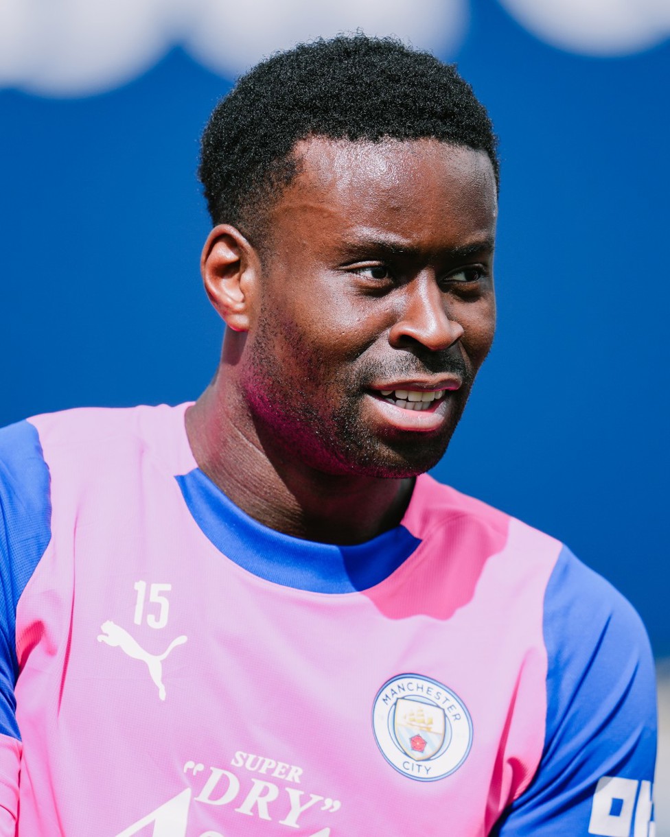 G FORCE: Marc Guéhi is a study in concentration.