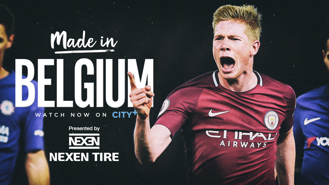 Watch Kevin De Bruyne documentary - Made in Belgium - on CITY+ now