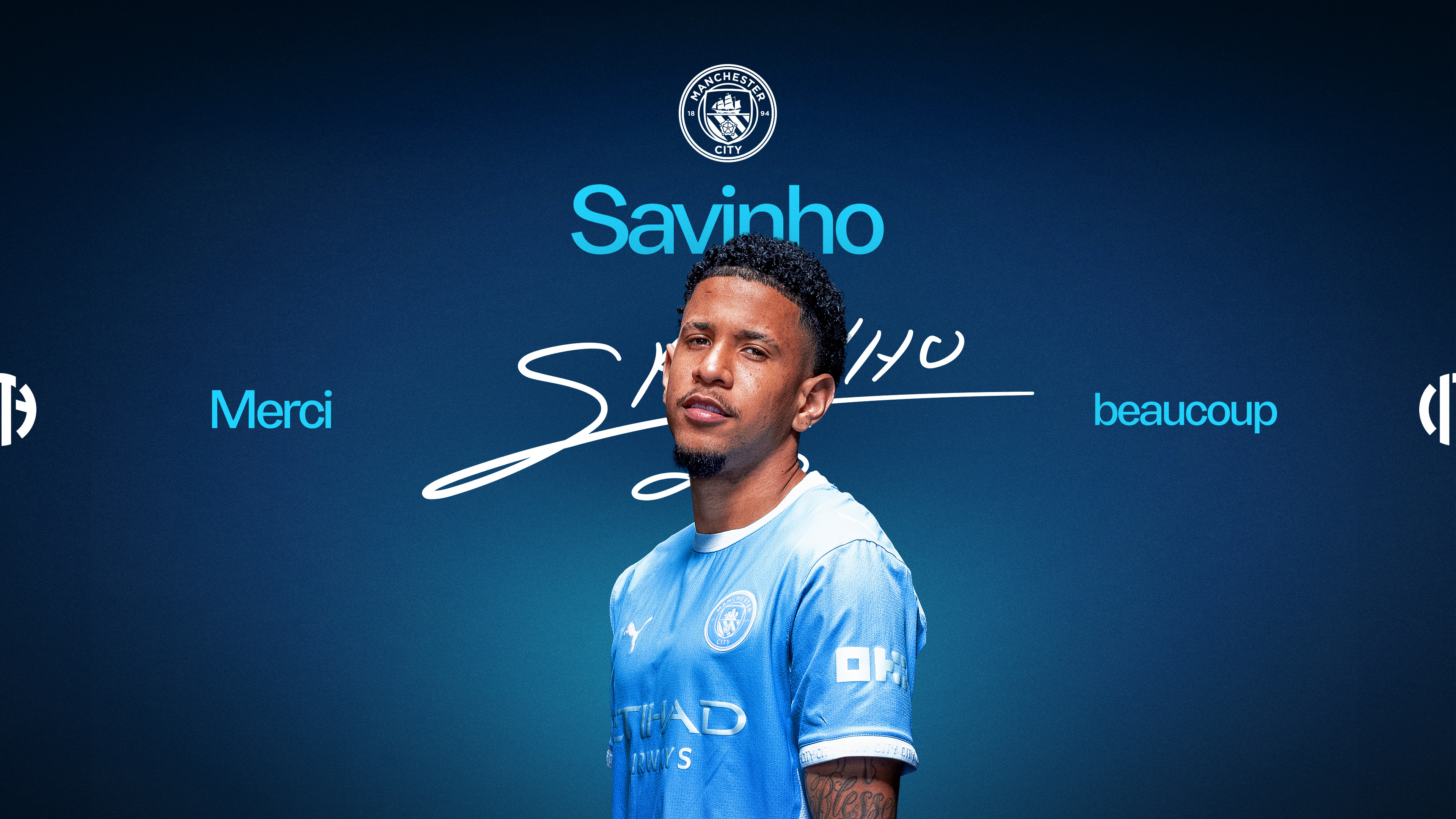 Savinho signs for Spurs - Manchester City FC
