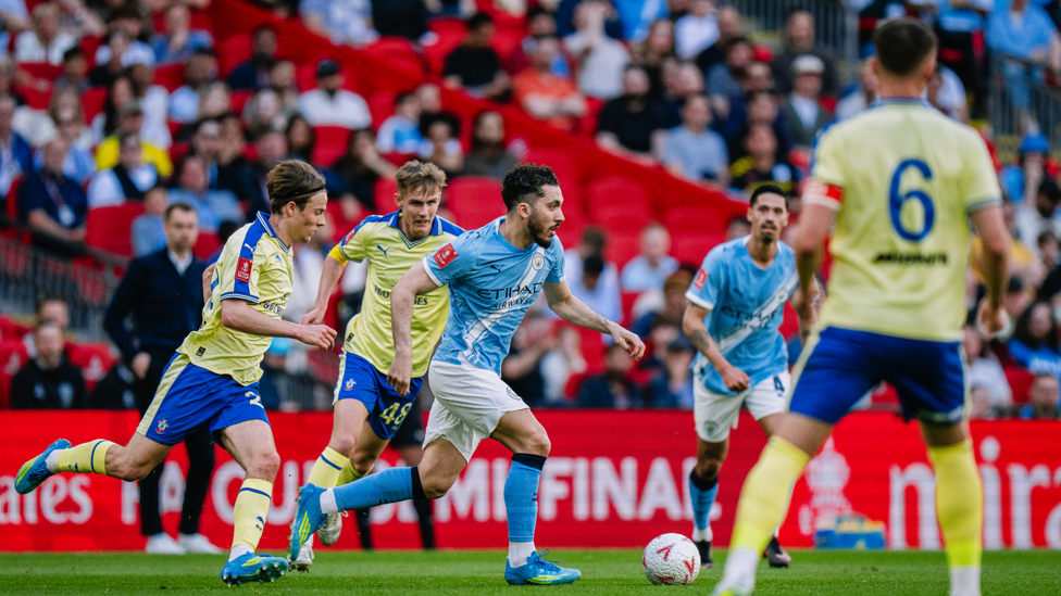 MIDFIELD MAESTRO : Cherki making things tick.