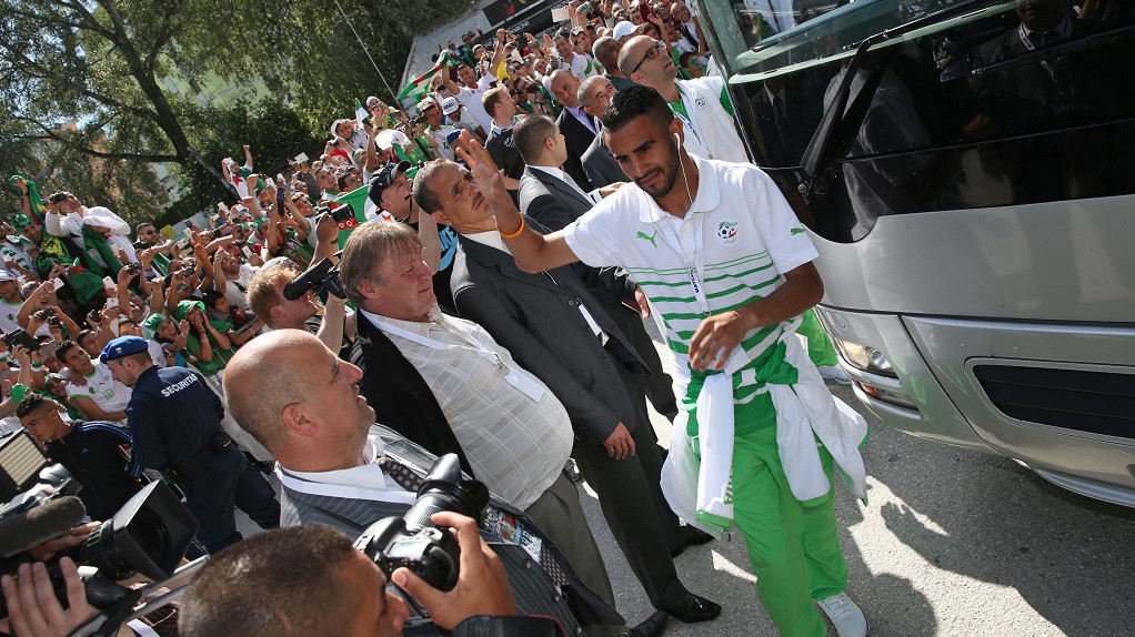 RIYAD : On international duty with Algeria