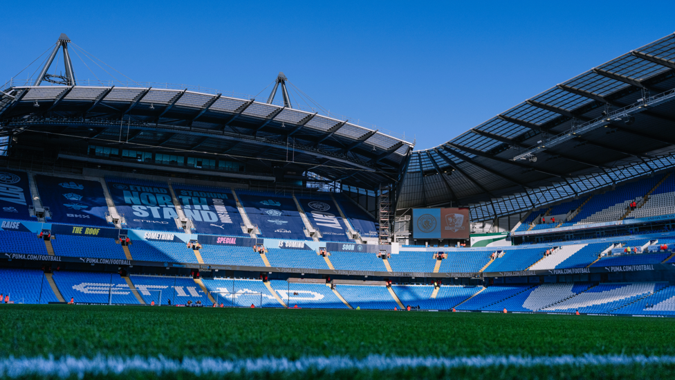 UP FOR THE CUP : Back at the Etihad in the FA Cup!