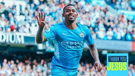 A carreira do Gabriel Jesus no City em números