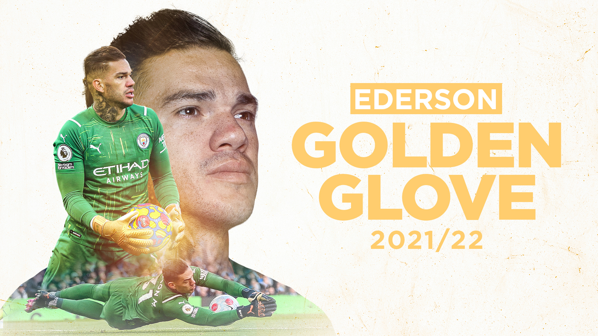 Ederson wins third successive Golden Glove award