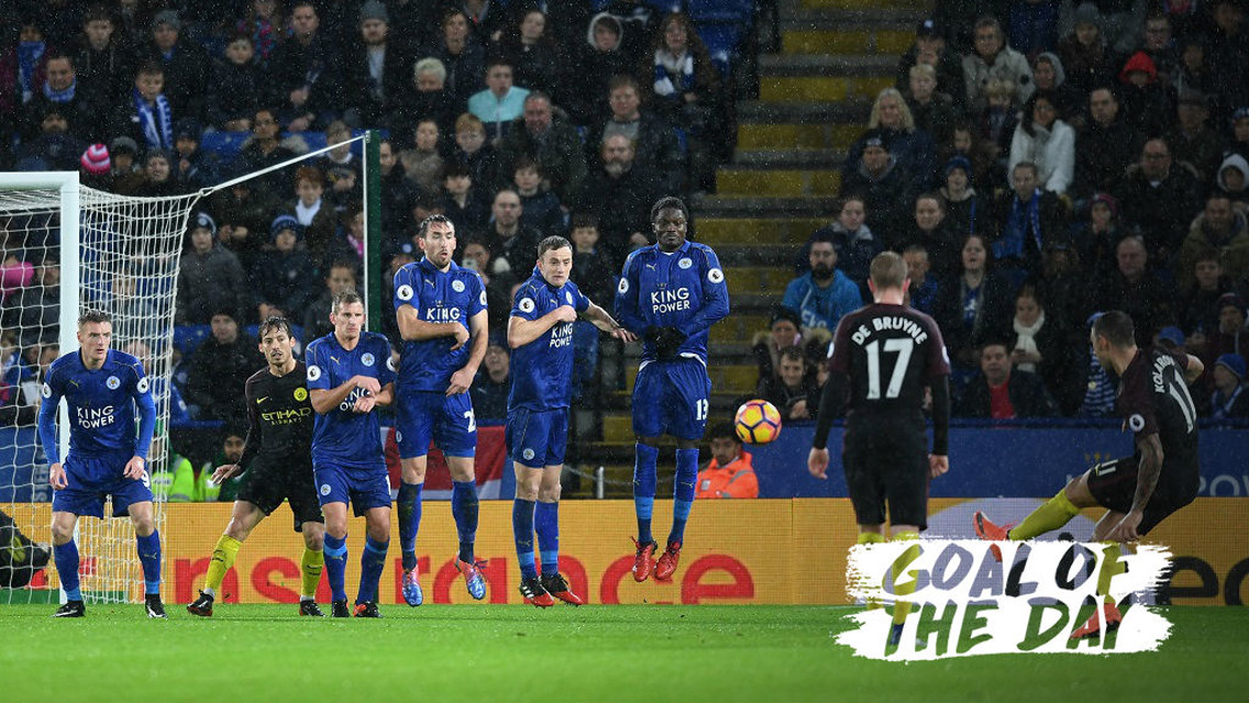 Goal of the Day: Kolarov v Leicester 2016