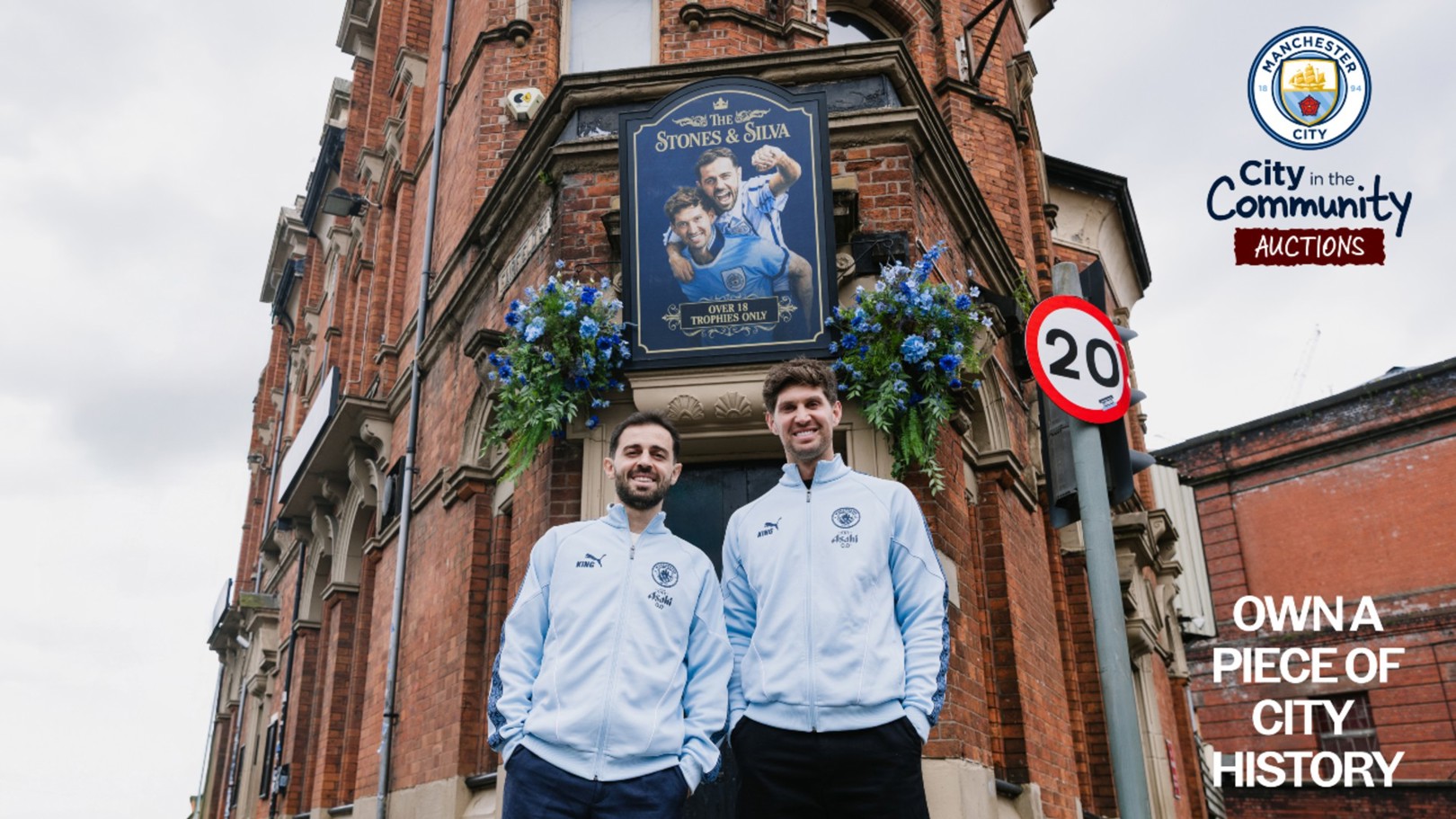 Stones and Silva pub collection up for auction in aid of the Club's charity