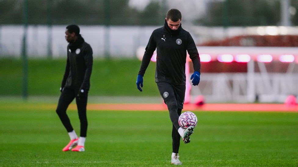 SKILLS : Harrison Parker shows off his juggling ability.