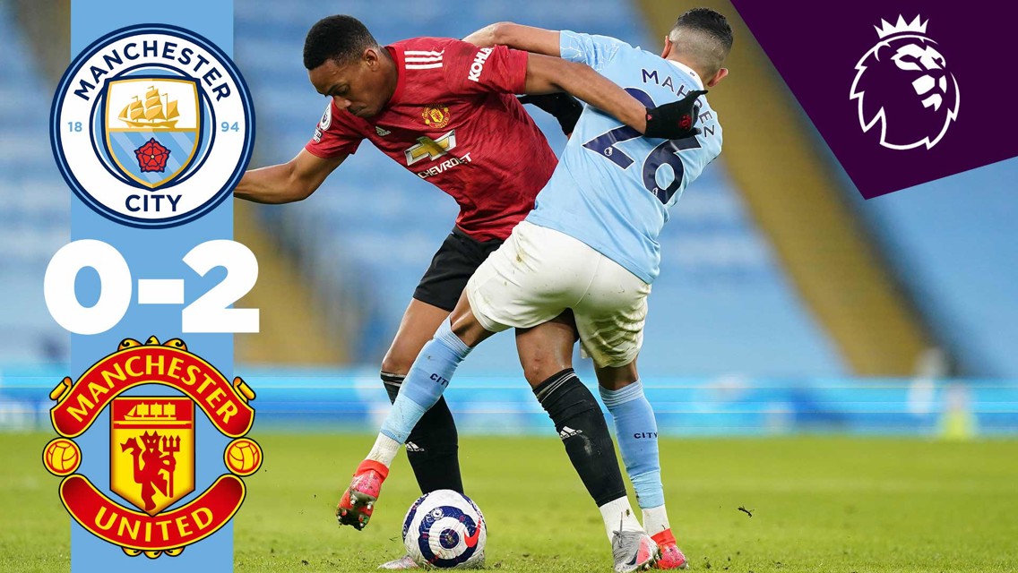 City 0-2 United: resumen breve