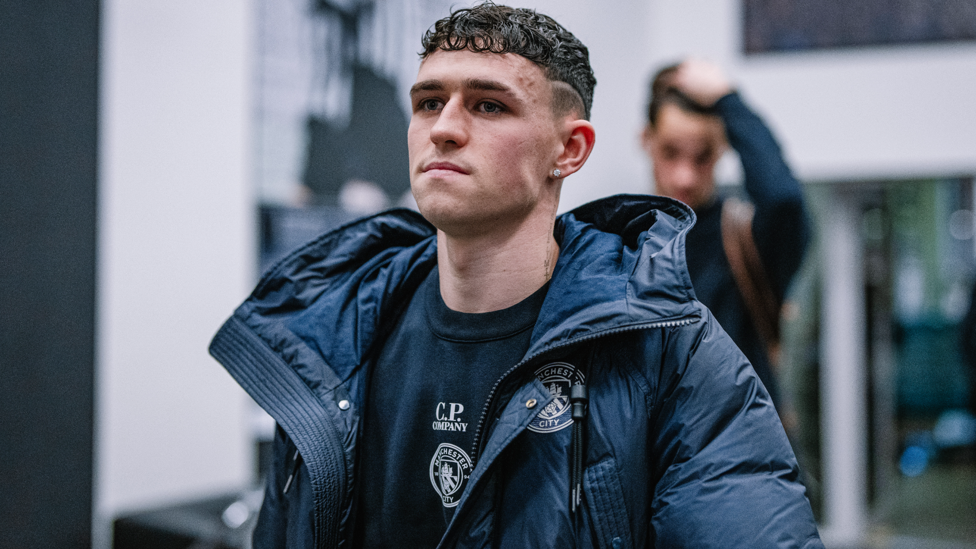 PHIL-ING GOOD : Foden arrives.