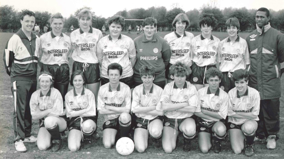 KITTED OUT : The team gained their own sponsor, which caused plenty of amusement at the time!