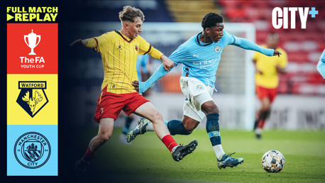 Full match replay: Watford v City - FA Youth Cup semi-final