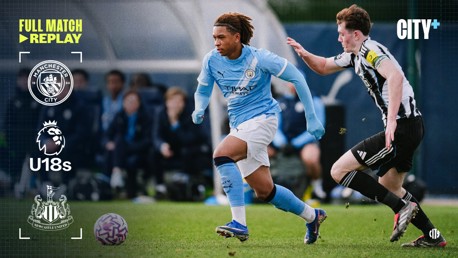Full-match replay: City v Newcastle - Under-18 Premier League North 