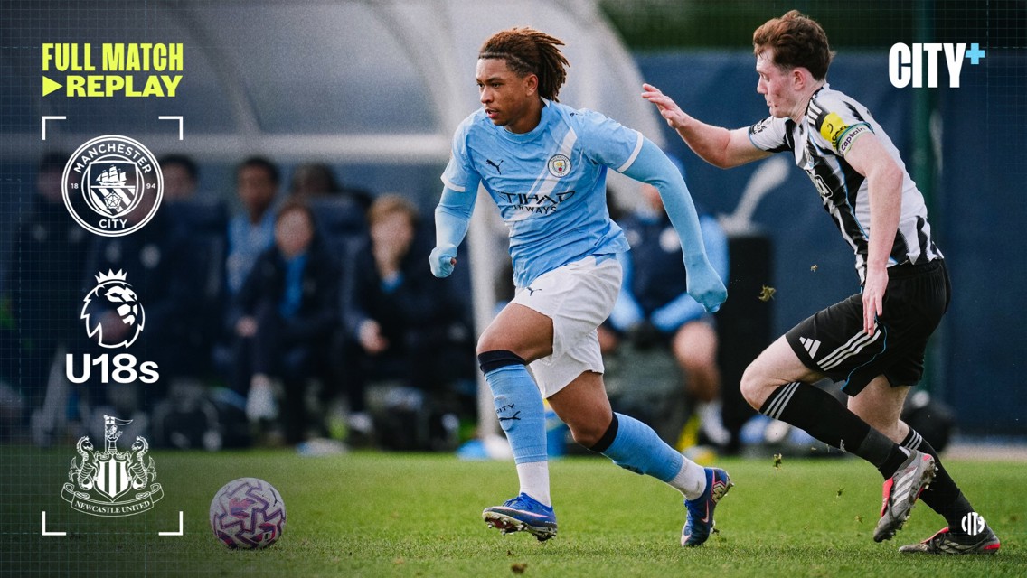 Full-match replay: City v Newcastle - Under-18 Premier League North 