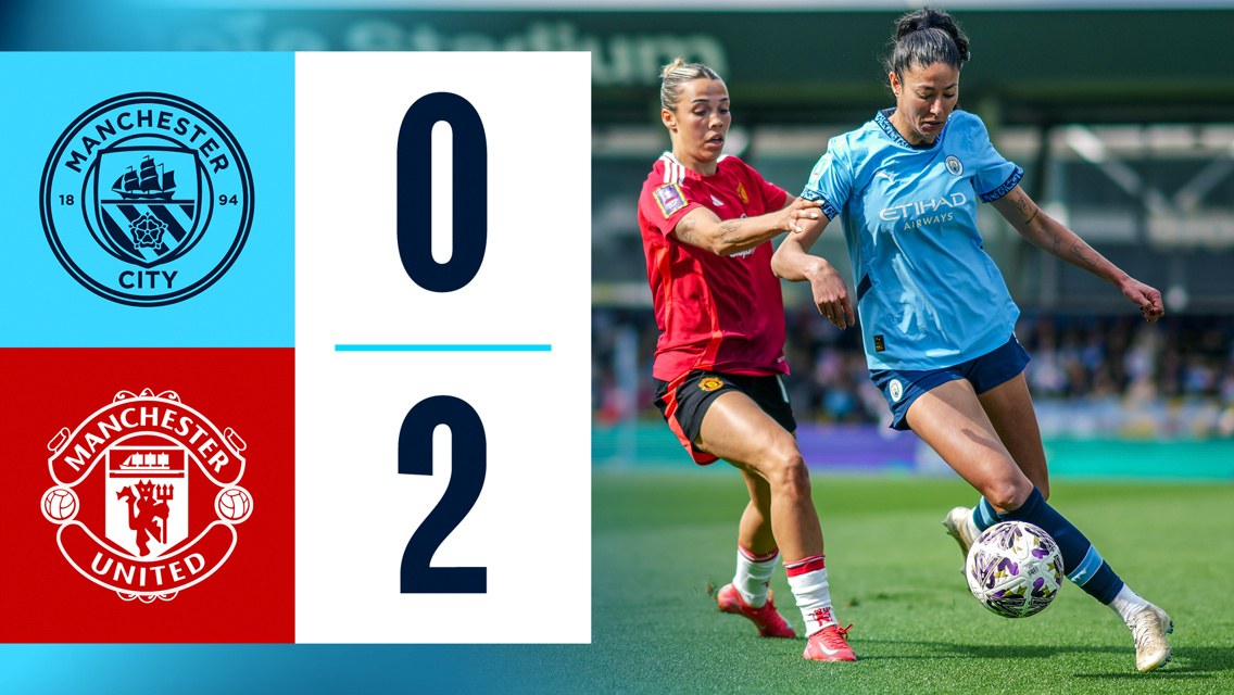 Short highlights: City 0-2 Manchester United 