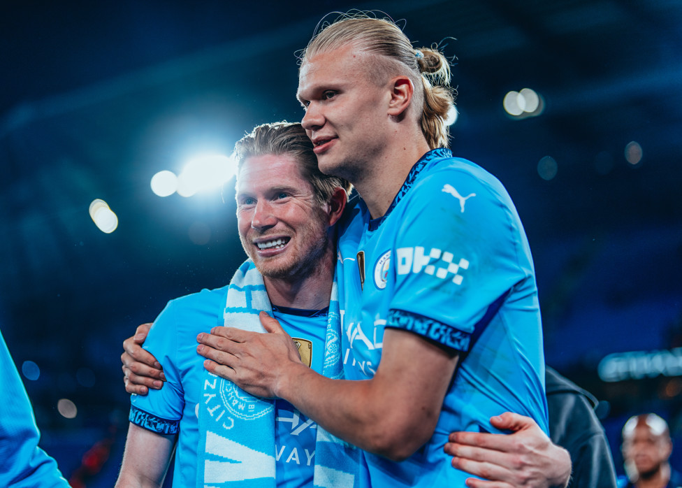 Haaland e KDB.