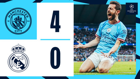 Le résumé : City 4-0 Real Madrid