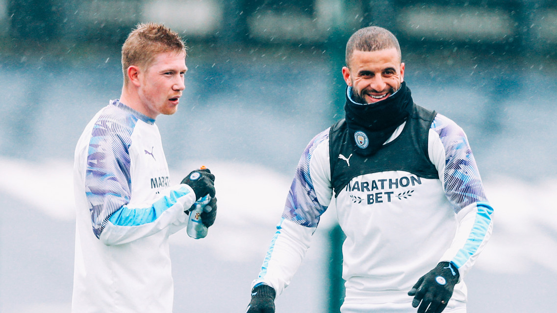TRAINING: The best of the action from today's session at the CFA 
