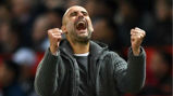 GET IN: Pep sums up the feeling of us all after Leroy's second goal