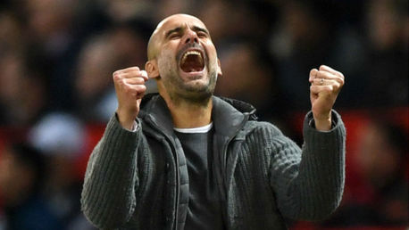 GET IN: Pep sums up the feeling of us all after Leroy's second goal