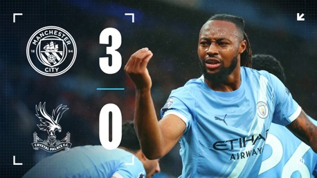 City 3-0 Crystal Palace: 2-minute highlights