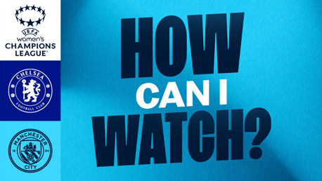 How can I watch Chelsea v City on TV?
