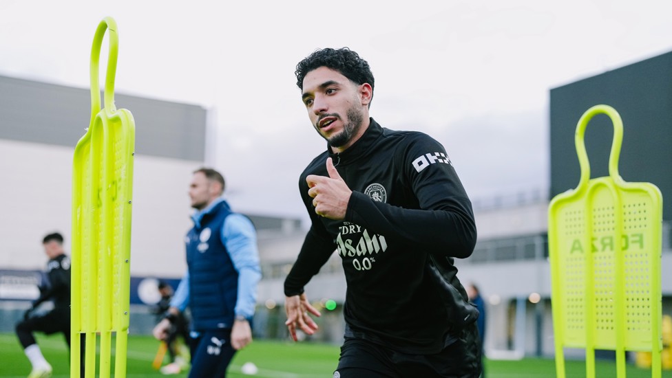 OMAR MARMOUSH: Relaxed and looking forward to the weekend