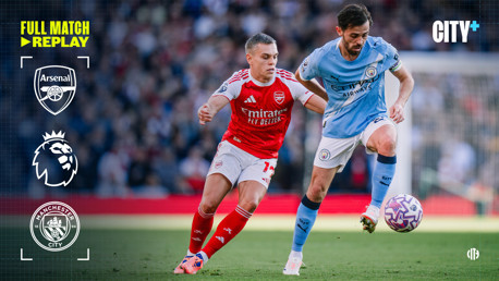 Arsenal v City: Full-match replay