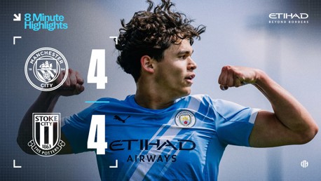 8-minute highlights: City U18s 4-4 Stoke