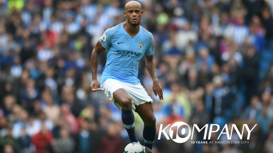 GOOD KOMPANY: Today marks a decade since Vincent 's arrival at City 