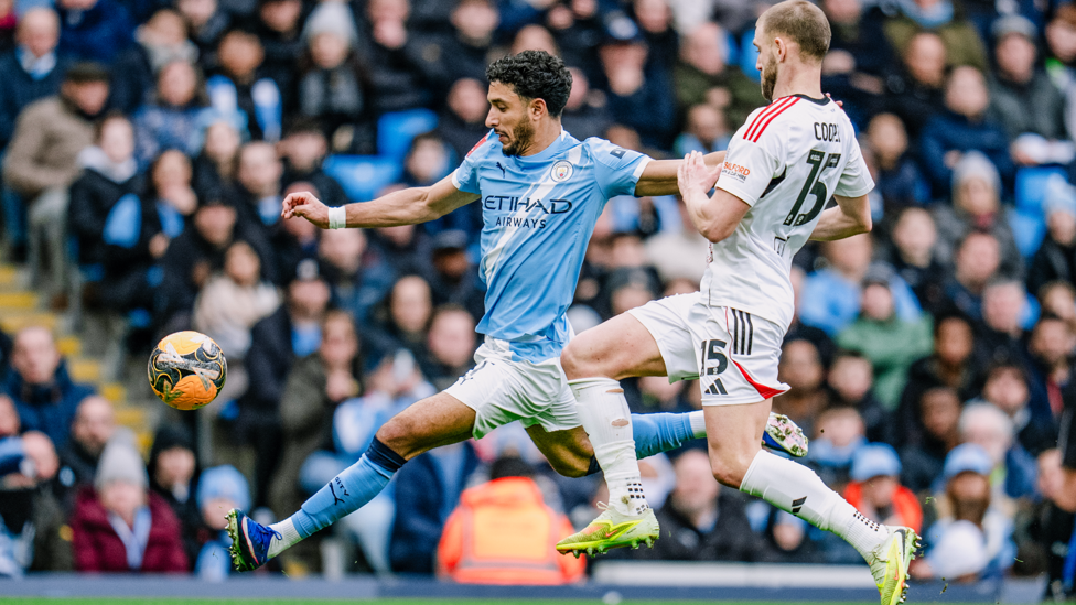 OFFSIDE OMAR : Marmoush finishes well - but sees the goal disallowed for offside.