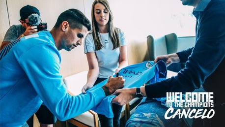 DONE DEAL: Joao Cancelo has signed for City.